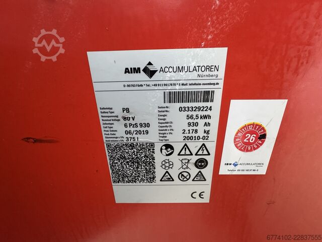 Électrique – 4 roues Linde E40HL-01/600--EK