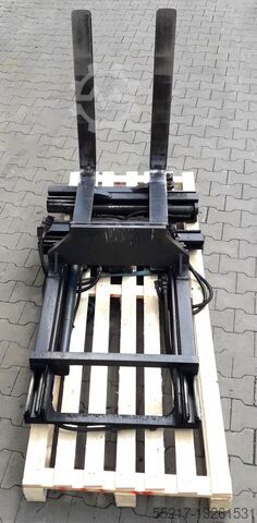 Vorkverstelling met lastklem MEYER