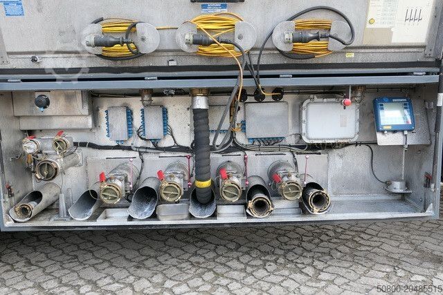 Cisternový návěs SCHRADER Z-STA24-42.7/4, Peilstab, 4 Kammern, 43m³, Lift