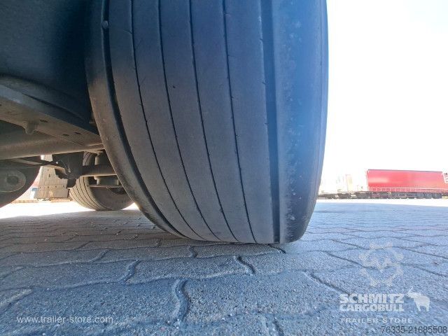 Open semitrailer with tarp Schmitz Cargobull Curtainsider Mega