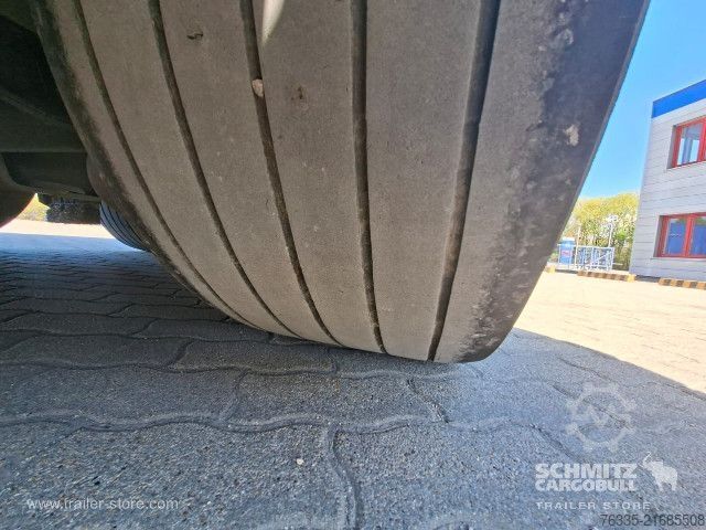 Open semitrailer with tarp Schmitz Cargobull Curtainsider Mega