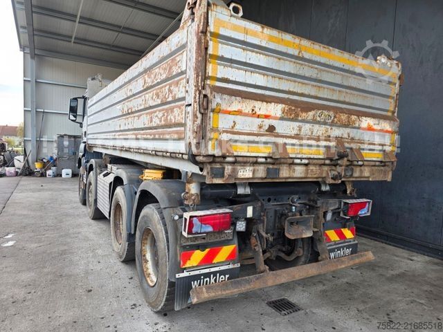 Dreiseitenkipper LKW MAN TGS 35.480 / 8X4 / Meiller Bordmatik