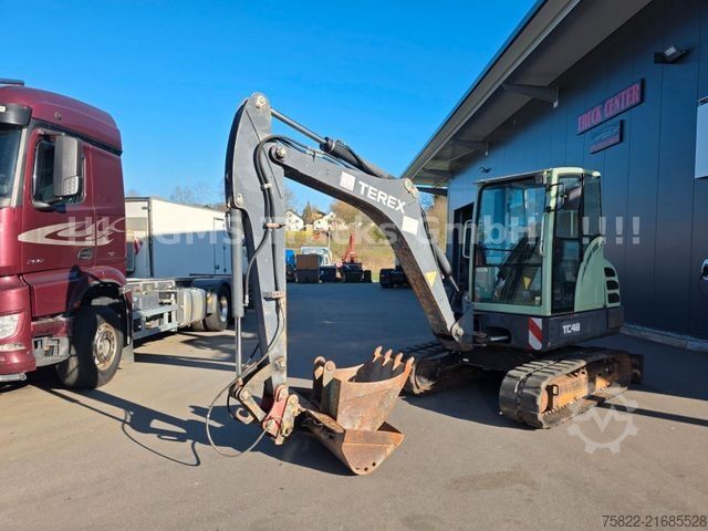 Minigraafmachine TEREX TC 48 / 4,8ton / SW 2 Löffel