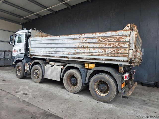 Kipper LKW MAN TGS 35.480 / 8X4 / Meiller Bordmatik