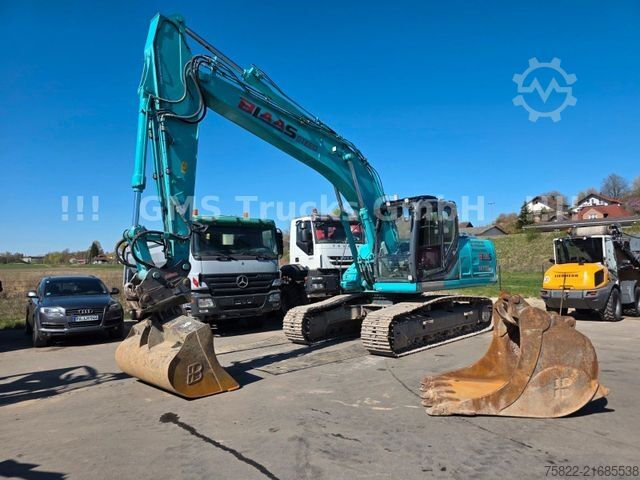 Kettenbagger KOBELCO 210 NLC / Oil Quick SW 2 Löffel