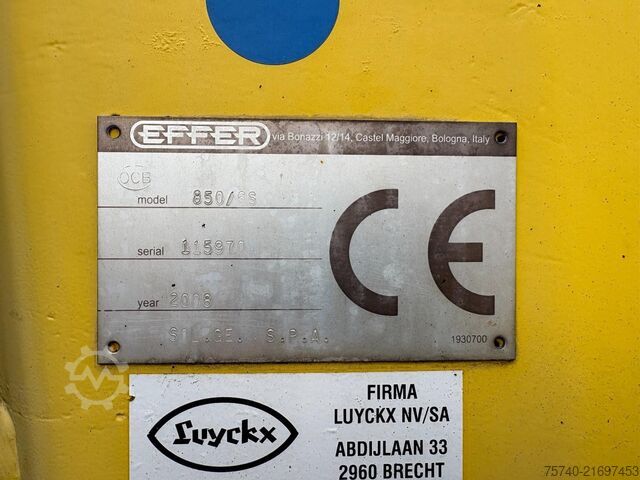 Dépanneuse Volvo FH 480 + EFFER 850 + REMOTE