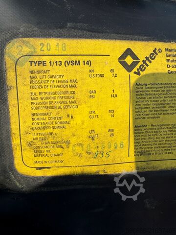 Vetter Type 1/13 (VSM 14) + flexibles + ensemble Vetter Typ 1/13 (VSM 14) + węże + zestaw Vetter Typ 1/13 (VSM 14) + węże + zestaw