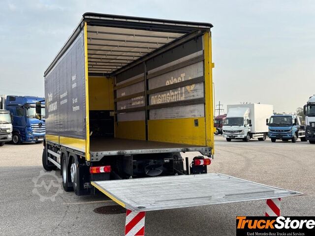 Camião plataforma com lona  Actros 2533L EDSCHA Curtainsider