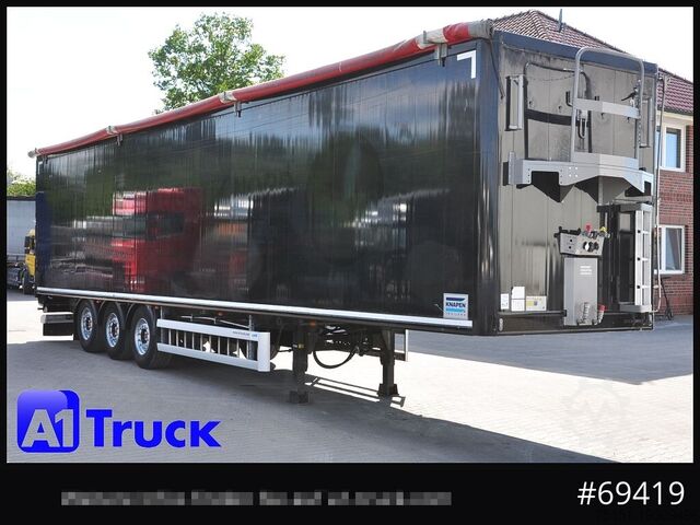 Auflieger mit Walkingfloor KNAPEN K100, Liftachse, Funk ca. 90m³