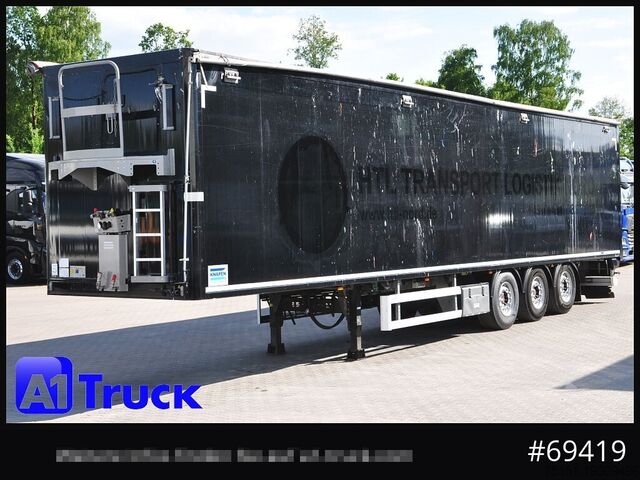 Auflieger mit Walkingfloor KNAPEN K100, Liftachse, Funk ca. 90m³