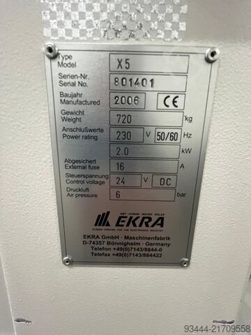 Impressora de estêncil EKRA X5 EKRA X5