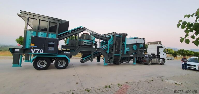 Equipo de trituración V70 mobile vertical shaft impact crusher V70 mobile vertical shaft impact crusher