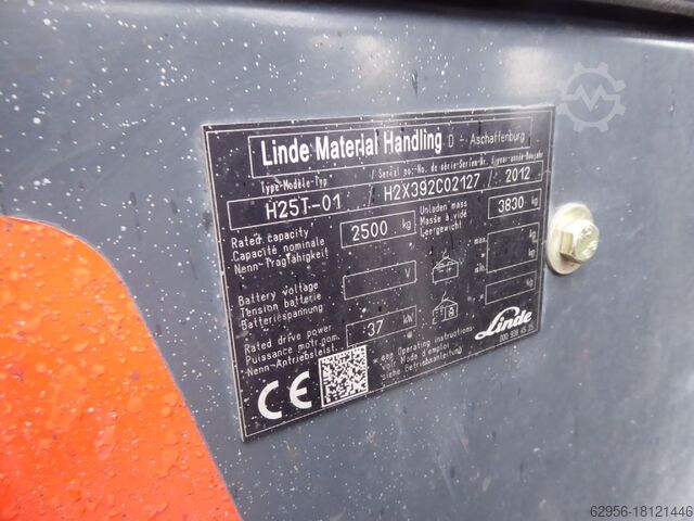 LPG'li forkliftler Linde H25T-01