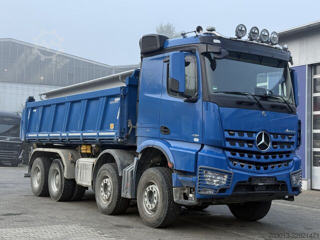 Tre-sidet tipbil MERCEDES-BENZ AROCS 4151 Styleline Meiller Kipper 6x4 Euro 6