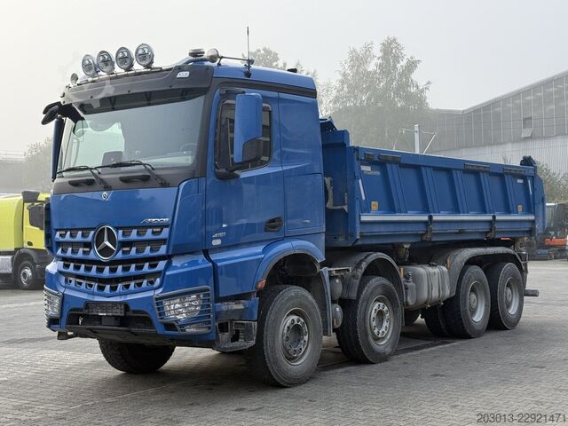 Tre-sidet tipbil MERCEDES-BENZ AROCS 4151 Styleline Meiller Kipper 6x4 Euro 6