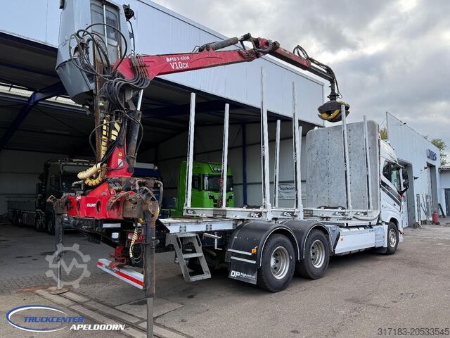 Houtvoertuig Volvo FH 650 6x4, FTG V1000X.81 Houtkraan