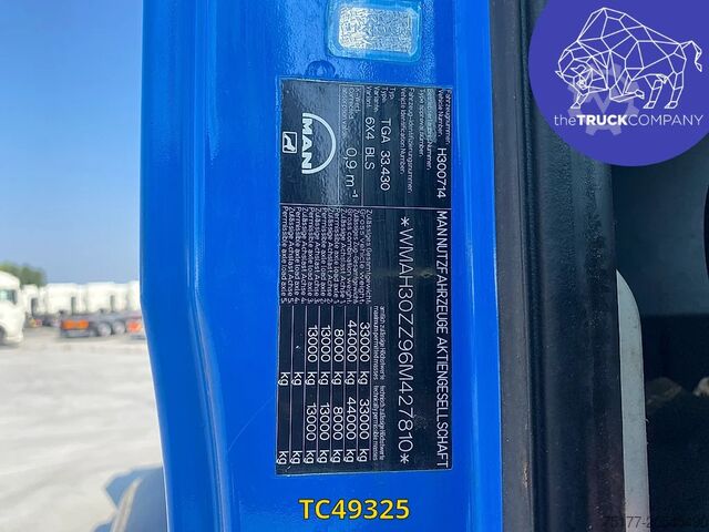 Standaard-SZM MAN TGA 33340 BIG AXLES