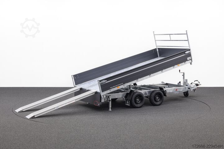 Volquete trilateral Hapert HAPERT COBALT PLUS | MULTI 405X200X40CM 3500KG DREISEITENKIPPER