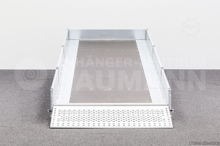 Cargador alto Brian James Trailers CONNECT 476-5522-35-3-12 | TRIDEM | ANKIPPBAR | RAMPE 550X229X30CM 3500KG HOCHLADER | SCHWARZ