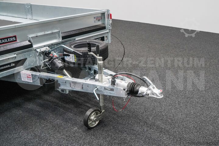 Cargador alto Brian James Trailers CONNECT 476-5522-35-3-12 | TRIDEM | ANKIPPBAR | RAMPE 550X229X30CM 3500KG HOCHLADER | SCHWARZ