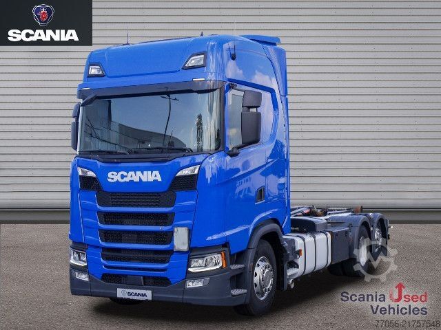 Abrollkipper Scania S 500 B6x2*4NA - HIAB Multilift Ultima 21S.59 -