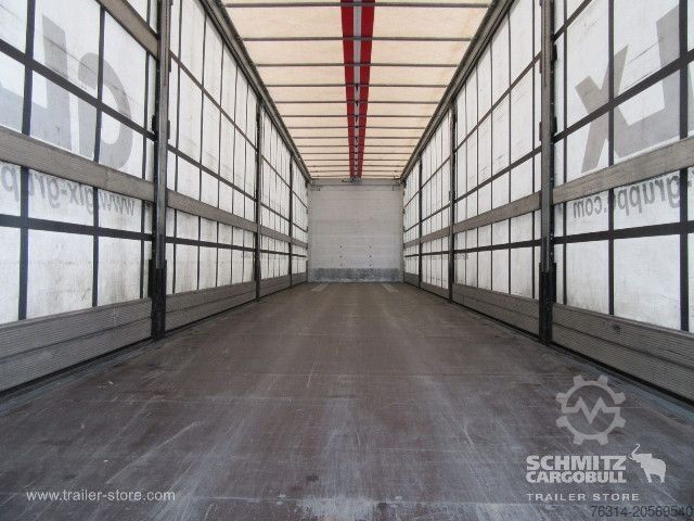 Open oplegger met zeil Schmitz Cargobull Curtainsider Standard Getränke