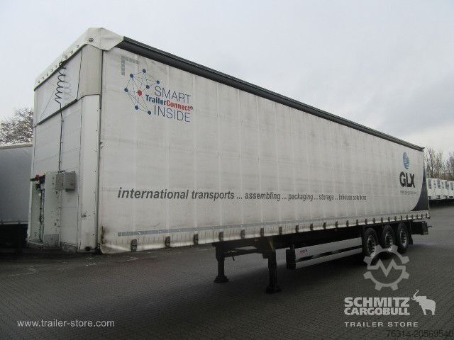 Open oplegger met zeil Schmitz Cargobull Curtainsider Standard Getränke