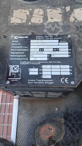 Empilhador Kalmar DC12-600