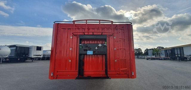 Arbejdsplatform sættevogn KÄSSBOHRER Plattform Leicht MEGA SPS 3 BordwändeAUCH MIETE