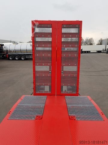 Dieplader oplegger KÄSSBOHRER SLS HS 3-Achs Lowbed starr -hydr. Schwanenhals-