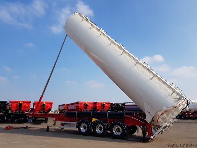 Silo oplegger KÄSSBOHRER SSK 60m³ Kippsilo / tipping E-Hydraulik