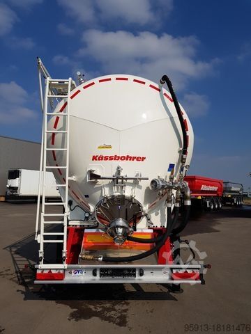 Ημιρυμουλκούμενο σιλο KÄSSBOHRER SSK 60m³ Kippsilo / tipping E-Hydraulik