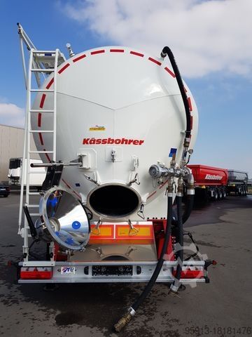 Ημιρυμουλκούμενο σιλο KÄSSBOHRER SSK 60m³ Kippsilo / tipping E-Hydraulik