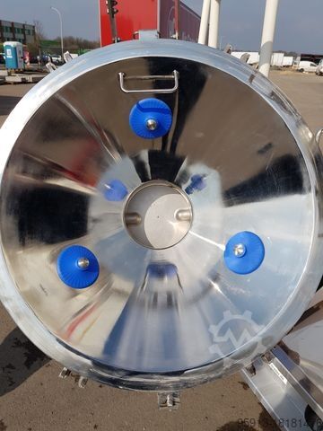 Silo oplegger KÄSSBOHRER SSK 60m³ Kippsilo / tipping E-Hydraulik