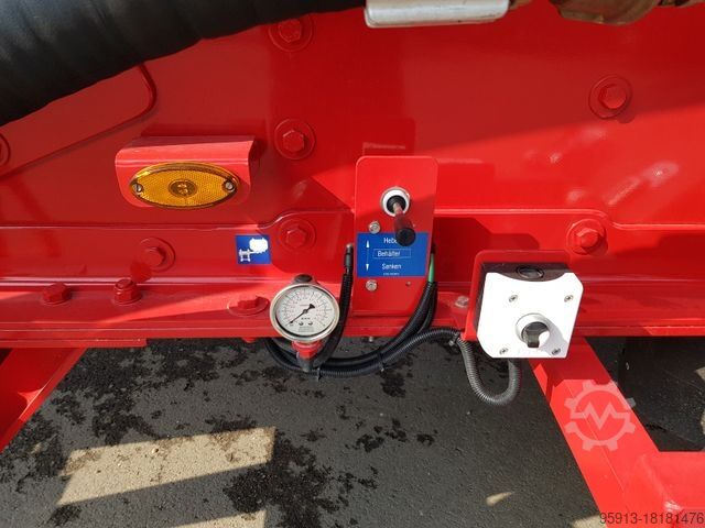 Silo oplegger KÄSSBOHRER SSK 60m³ Kippsilo / tipping E-Hydraulik