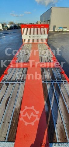 Semirremolque con plataforma de trabajo KÄSSBOHRER Plattform Mega SPA M3 ausziehbar
