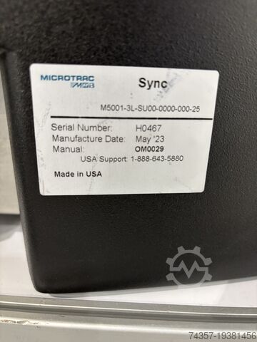 Analyzátor částic Microtrac Sync Microtrac Sync