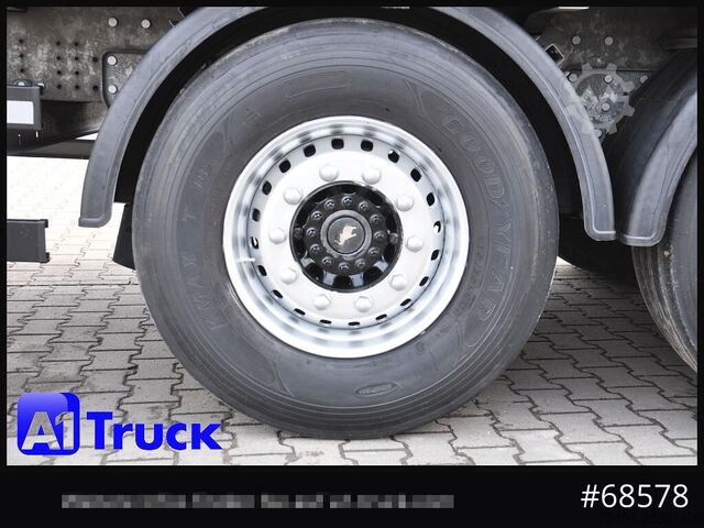 Åben sættevogn med presenning SCHMITZ SCS, Bordwandsider, Steckrungen, Liftachse, verzinkt