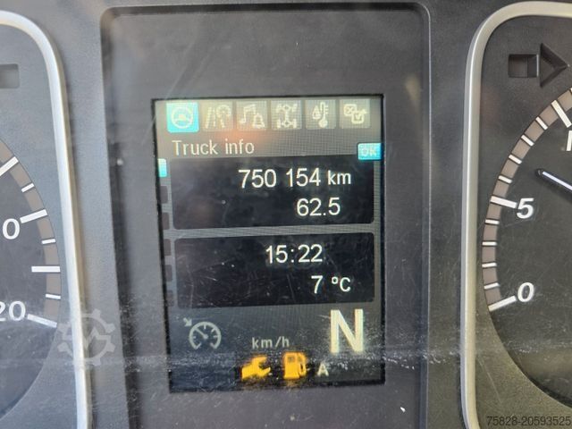 Ladbil med presenning MERCEDES-BENZ Atego 1221