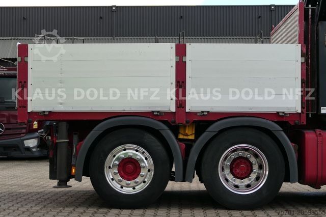 LKW mit Pritsche (offen) SCANIA R500 Pritsche Kran Palfinger Lift-/Lenkachse Eu5