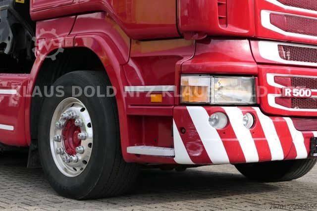 LKW mit Pritsche (offen) SCANIA R500 Pritsche Kran Palfinger Lift-/Lenkachse Eu5