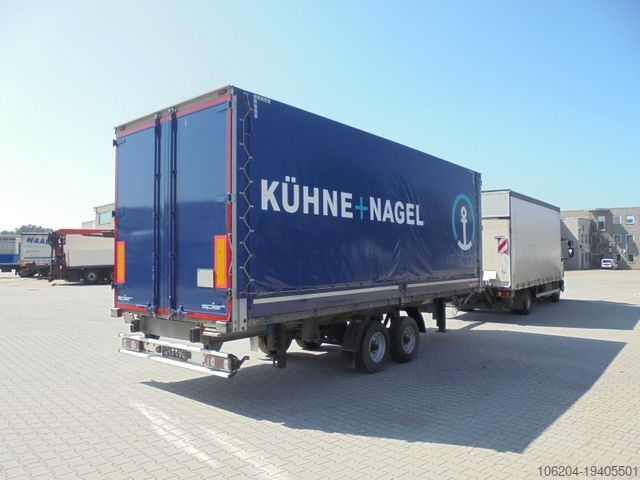 Remolque abierto con toldo SPIER ZPL255 Plane Durchladeoption
