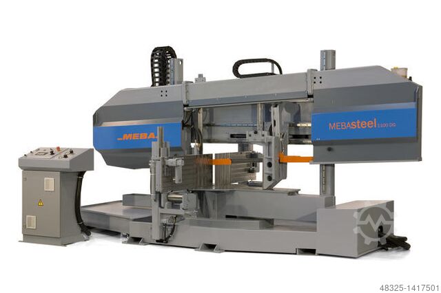 Lintzaag, dubbel verstek halfautomatisch MEBAsteel 1100 DG