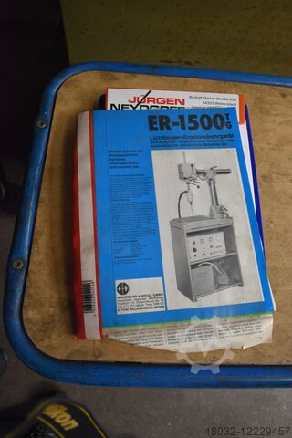 Gaten uithollende machine starten Waldmann weigl ER 1500