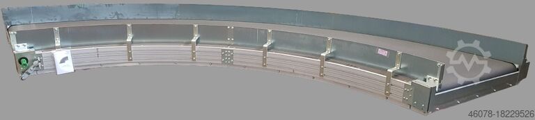 Bandbocht transportband linker bandbocht Transnorm 90°-1370-1200-IR2500