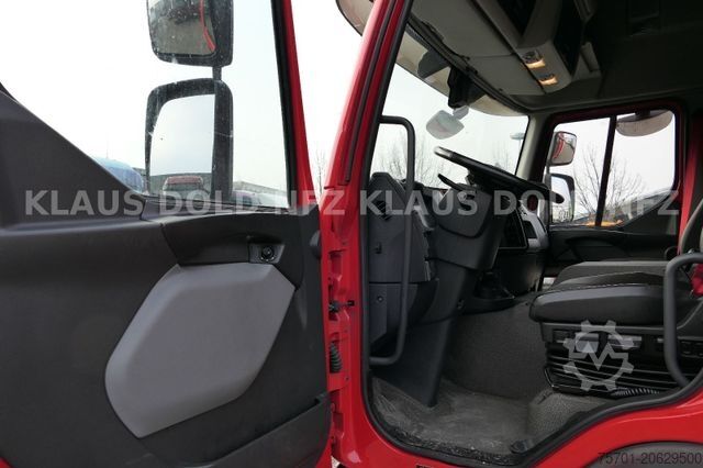 Plattewagen met zeil RENAULT DWide 18.320 Pritsche Plane Vollluft XL-Tank LBW