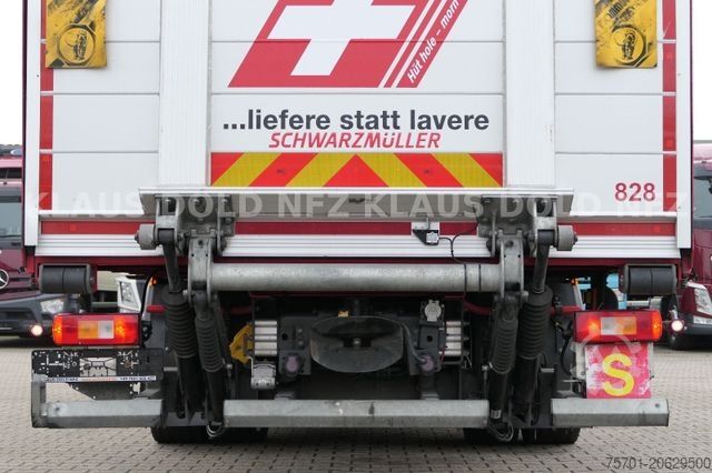 Plattewagen met zeil RENAULT DWide 18.320 Pritsche Plane Vollluft XL-Tank LBW