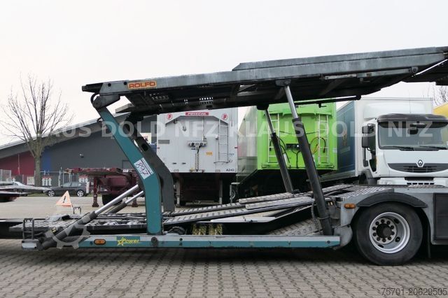 Autopřepravník MERCEDES-BENZ Actros 1848 GigaSpace Autotransp. Rolfo 2-Tanks