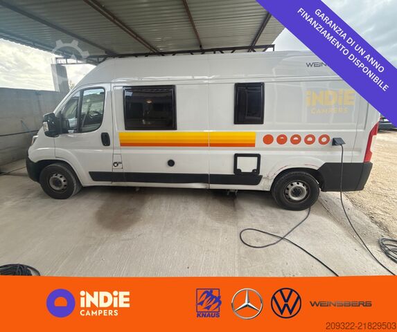 τροχόσπιτο/αυτοκινούμενο τροχόσπιτο Fiat Ducato Weinsberg Carabus 600K | 2023 | EURO 6 | Venditore professionale