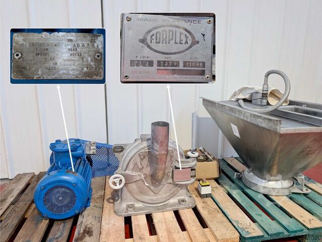 Postrojenje za drobljenje  Forplex Modèle : FL2 Année : +/- 1985 Type : Br...